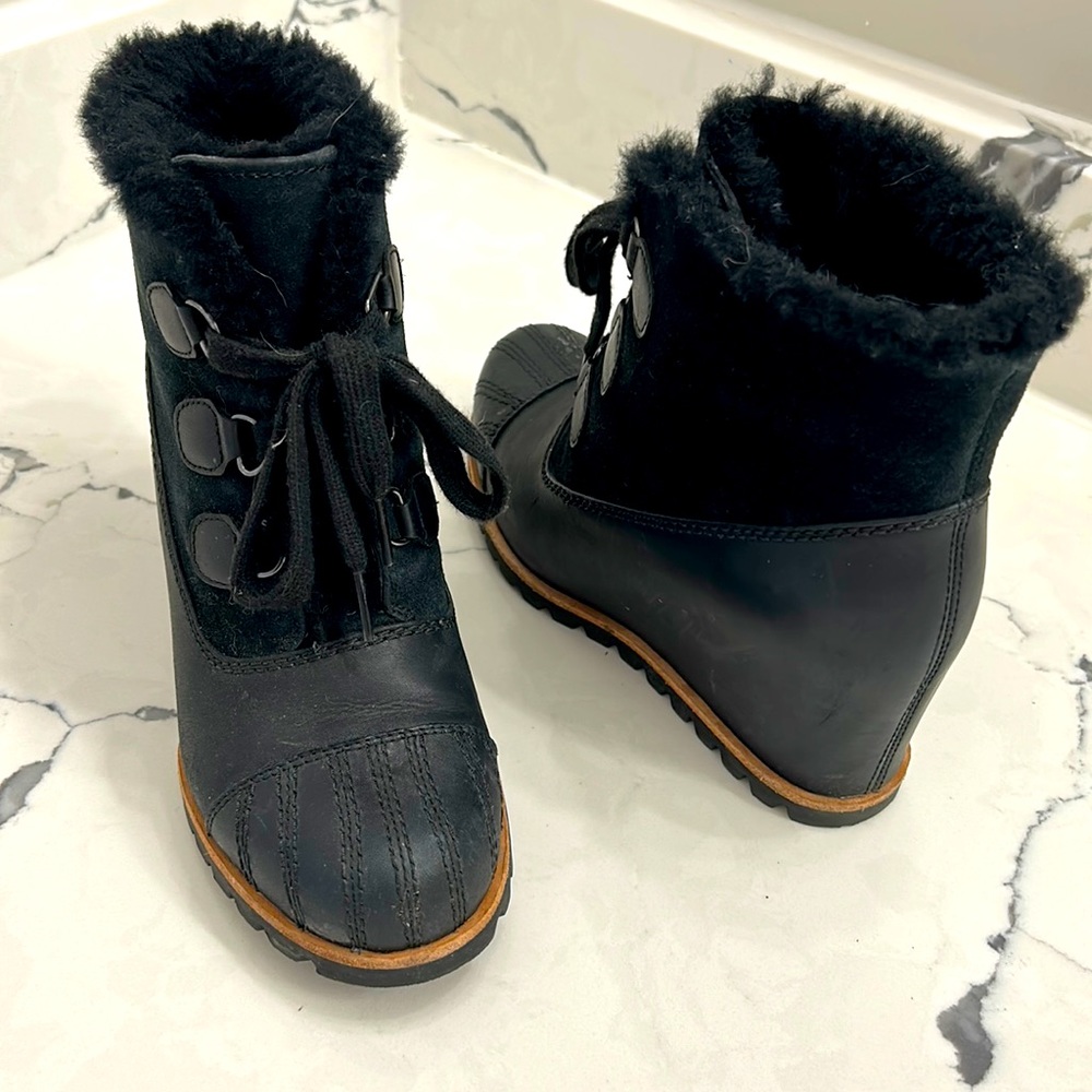 UGG WEDGE BOOTIES